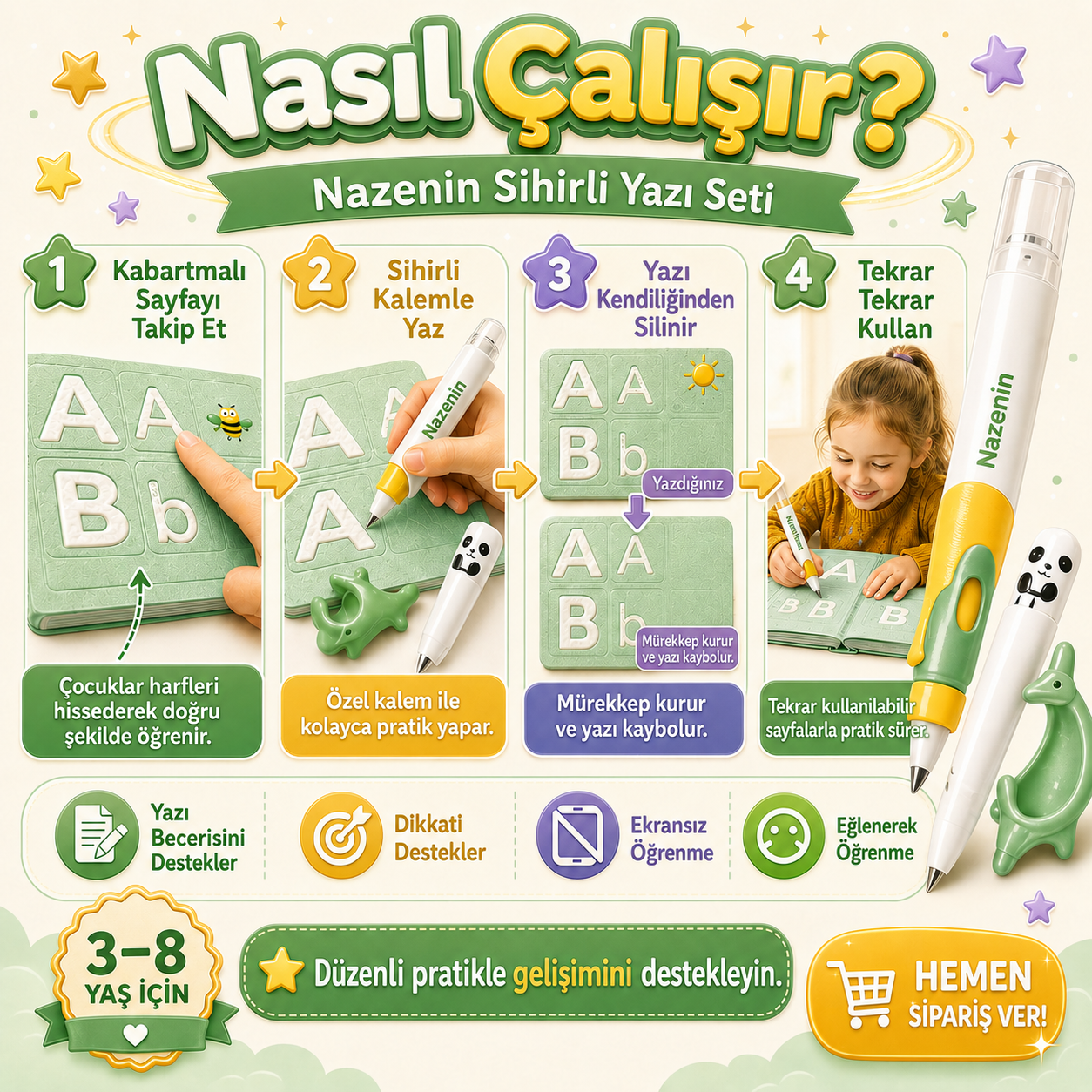 Nazenin Yaz-Sil Öğren