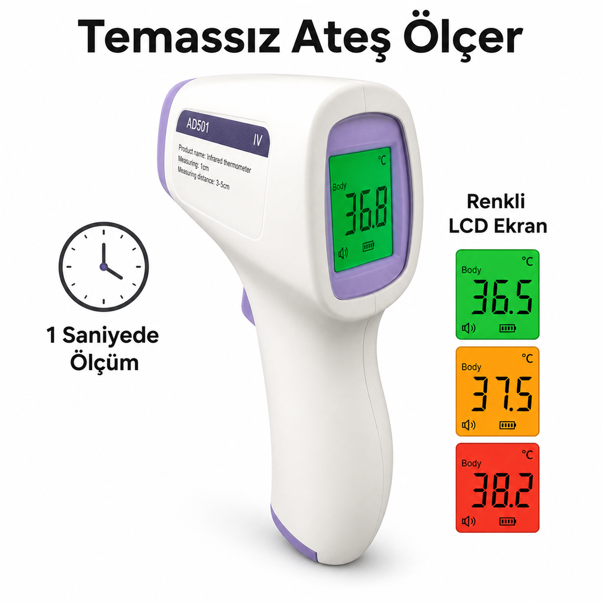 Temassız Ateş Ölçer