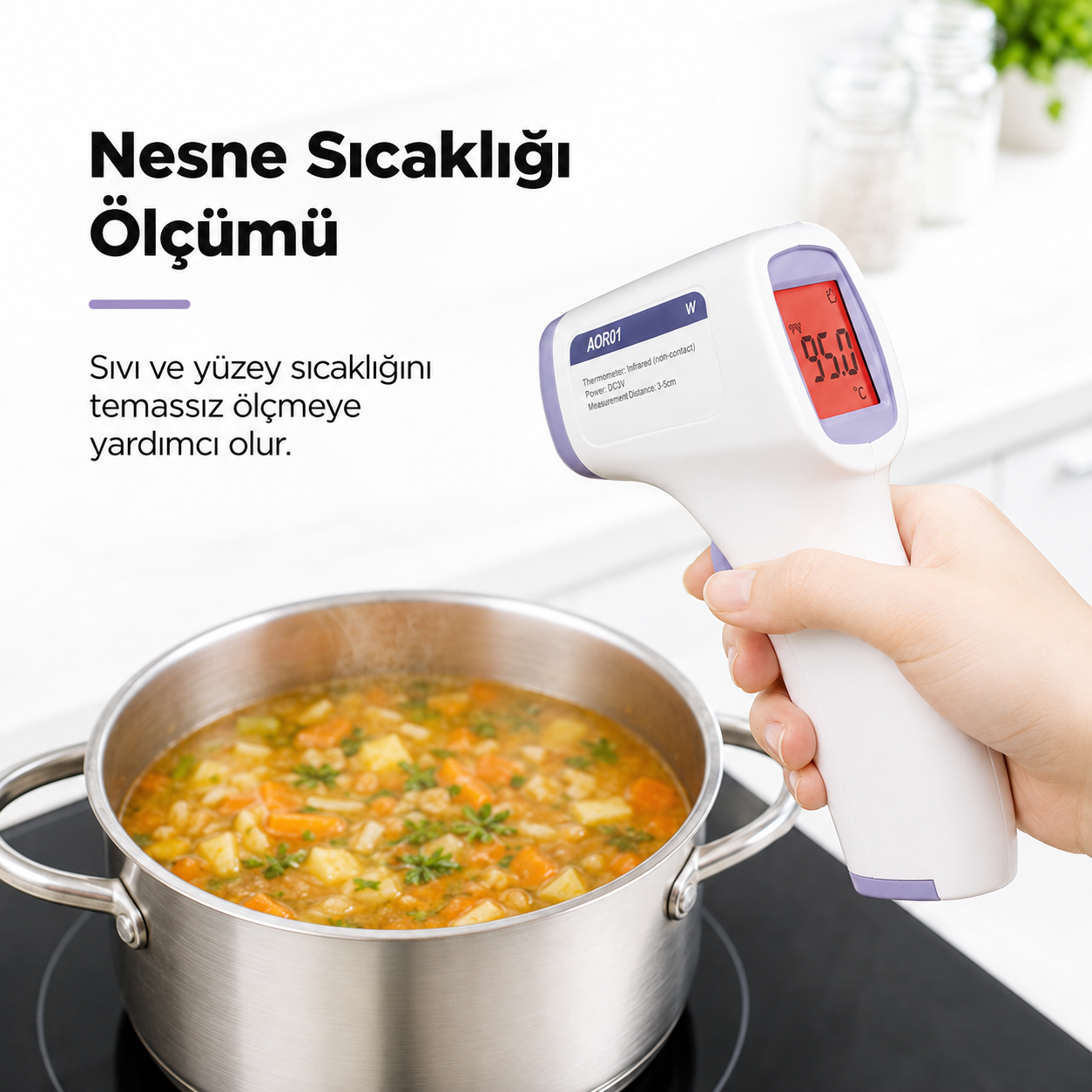 Temassız Ateş Ölçer
