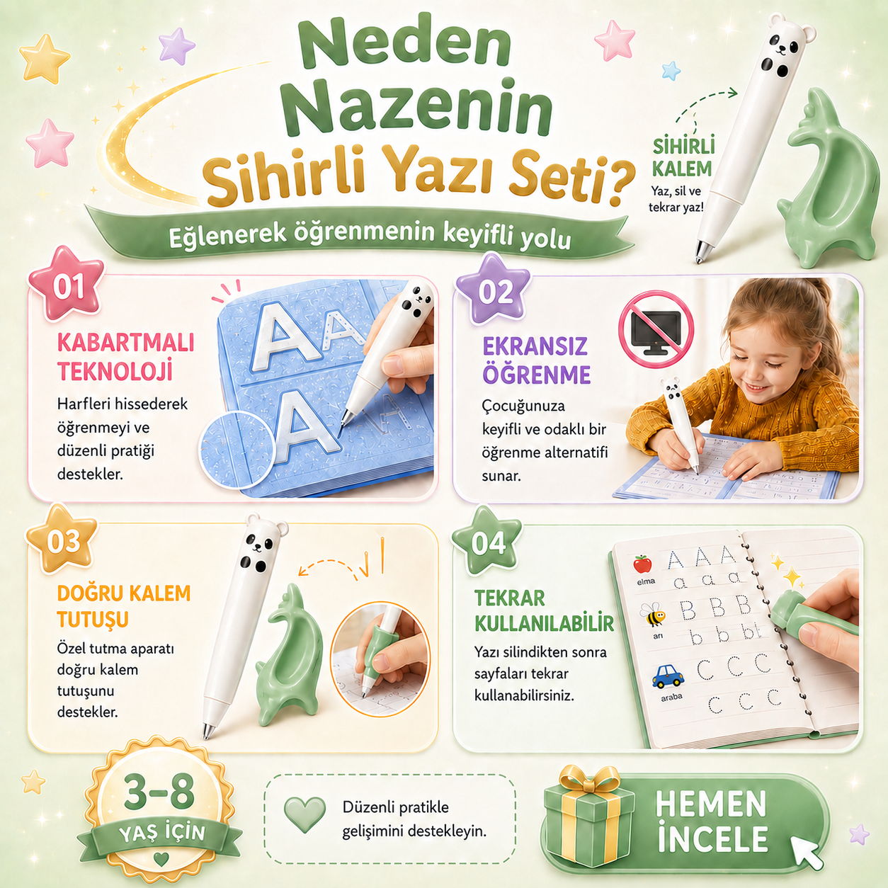 Nazenin Yaz-Sil Öğren