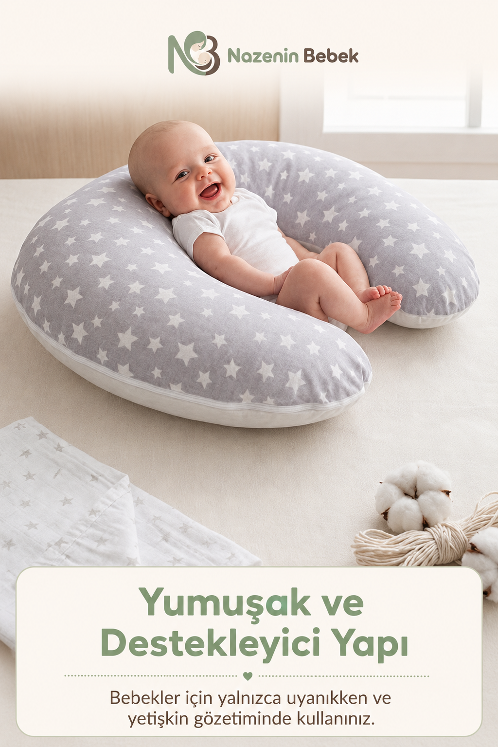 Hamilelik ve Emzirme Destek Yastığı