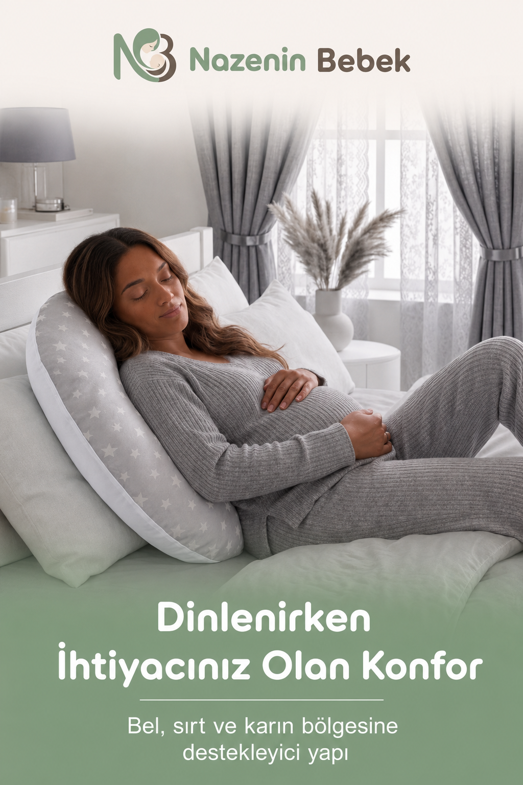 Hamilelik ve Emzirme Destek Yastığı