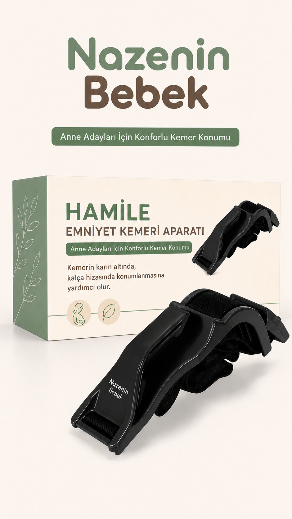 Hamile Emniyet Kemeri – Anne ve Bebek Koruyucu